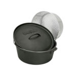 14 Quart Cast Iron Dutch Oven for COWBOY BEANS