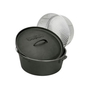 14 Quart Cast Iron Dutch Oven for COWBOY BEANS