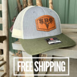 SBO Richardson 3 colored hat with leather patch