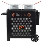 LOCO Cookers Propane Dual Burner Fry Cart