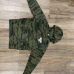 camo hoodie SBO logo print