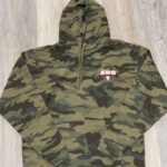 Camo SBO embroidered hoodie