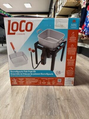 LOCO sure spark fish fryer kit
